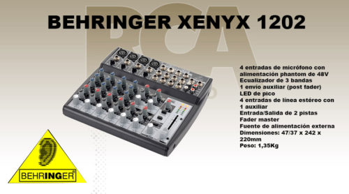 BEHRINGER-XENY-1202