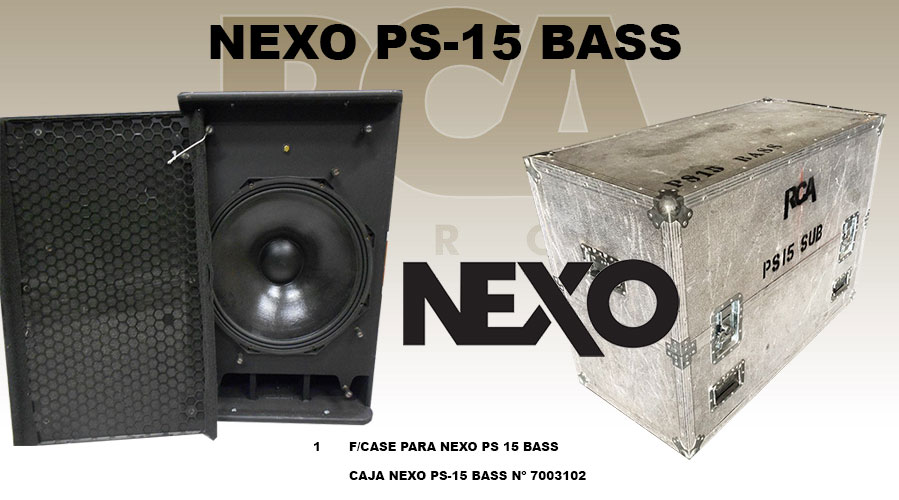 NEXO-PS15-BASS