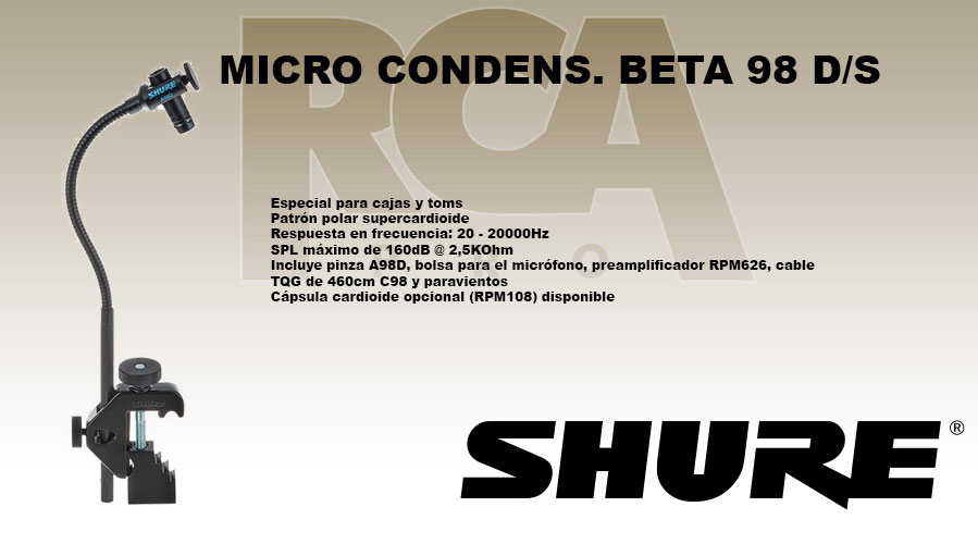 SHURE-BETA98-DS
