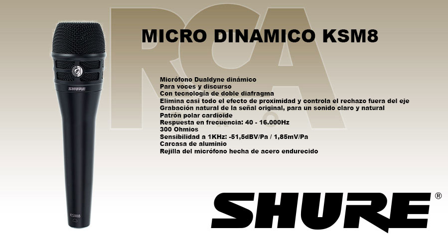 SHURE-KSM8
