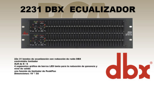 DBX-2231-ECUALIDZADOR