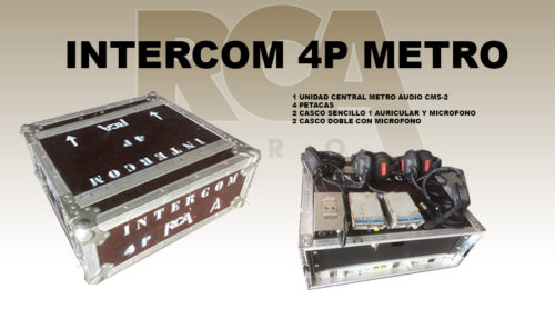 INTERCOM-METRO-4P