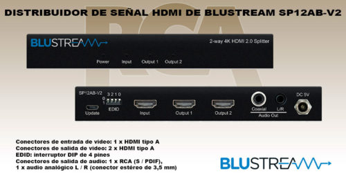 DISTRIBUIDOR-DE-SEÑAL-HDMI-DE-BLUSTREAM-SP12AB-V2