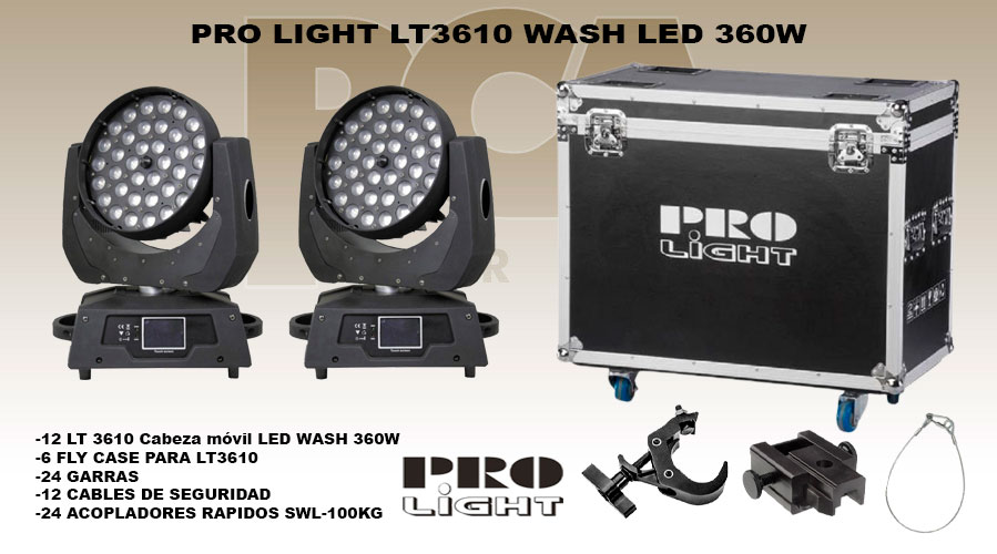 PRO-LIGHT-LT3610-WASH-LED-360W