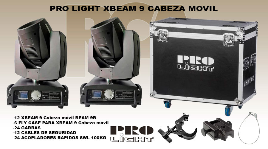 PRO-LIGHT-XBEAM-9-CABEZA-MOVIL
