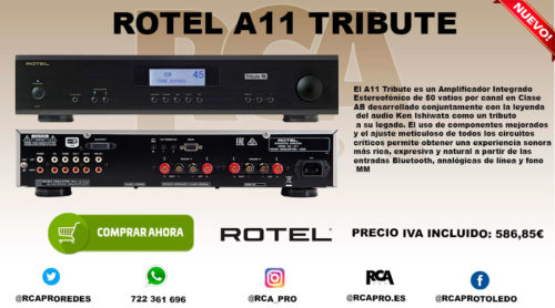 ROTEL A11 TRIBUTE