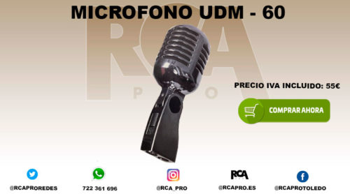 MICROFONO UDM - 60