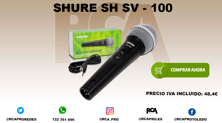 SHURE SH SV - 100