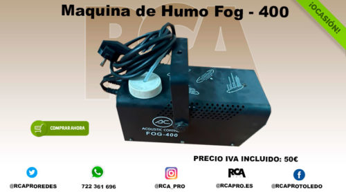 MAQUINA DE HUMO FOG 400